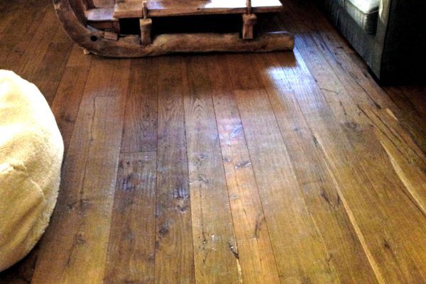 Chêne 2e patine, largeurs et longueurs mixtes, épaisseur 15mm, compatible chauffage au sol